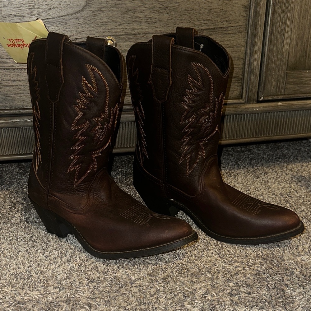 Women's Western Brown cowgirl boots